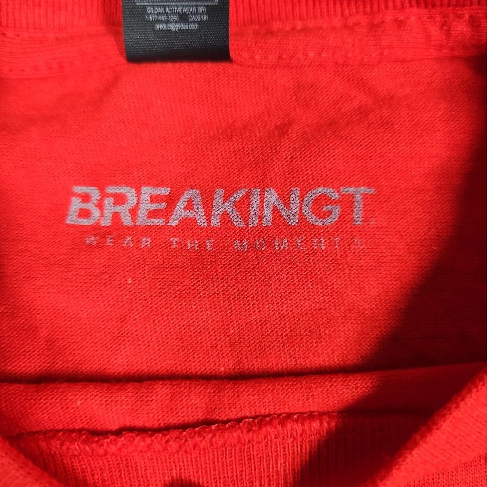 Carson Beck Georgia Bulldogs Youth Red Graphic T Shirt Size Medium NWT
